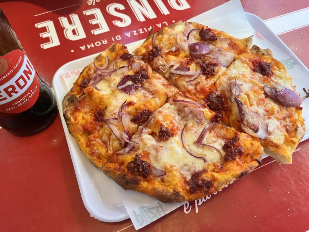 ローマ風ピザ、Pinsereのピザの画像2