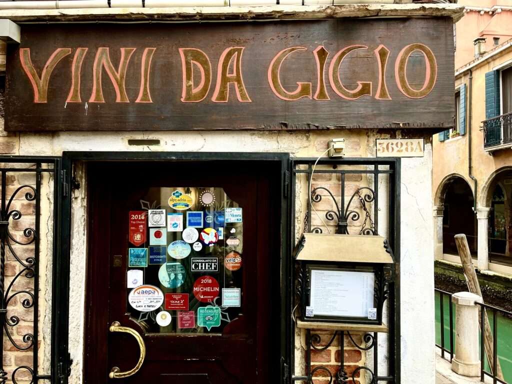 Vini da Gigio dishes