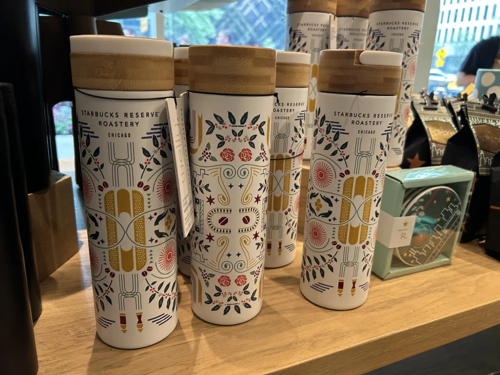 シカゴ・ロースタリー限定デザインのスターバックスタンブラー