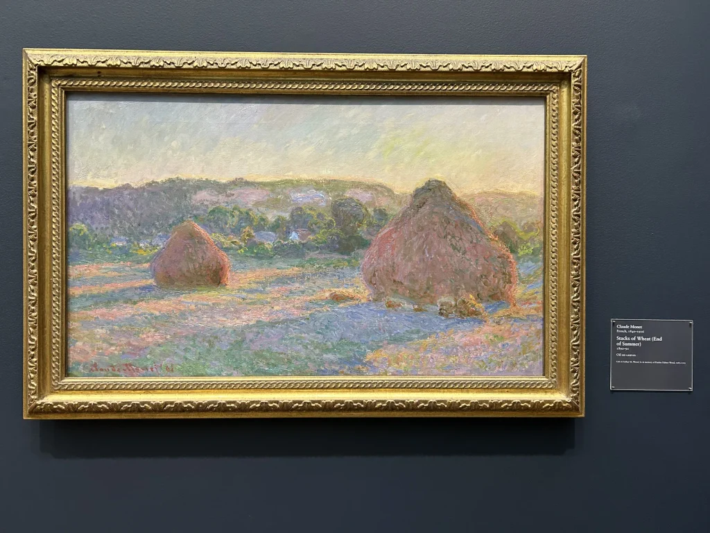 《Stacks of Wheat (End of Summer)》/モネ(Gallery 243)