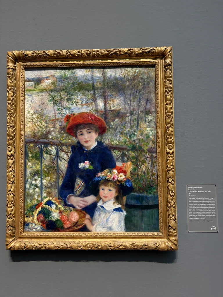 《Two Sisters (On the Terrace)》/ルノワール(Gallery 201)