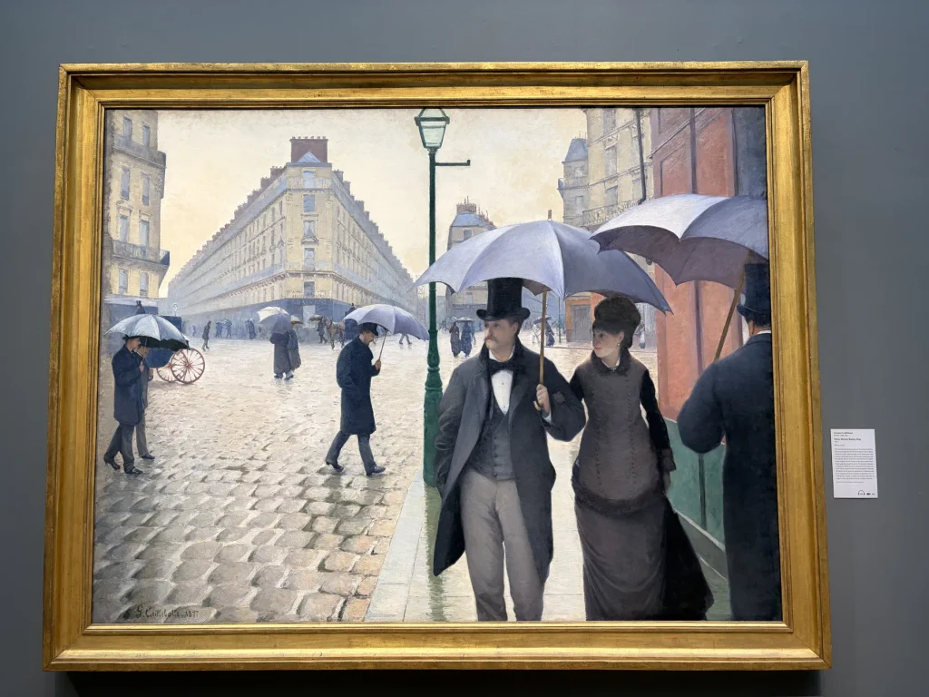パリの通り、雨《Paris Street; Rainy Day》/カイユボット(Gallery 201)